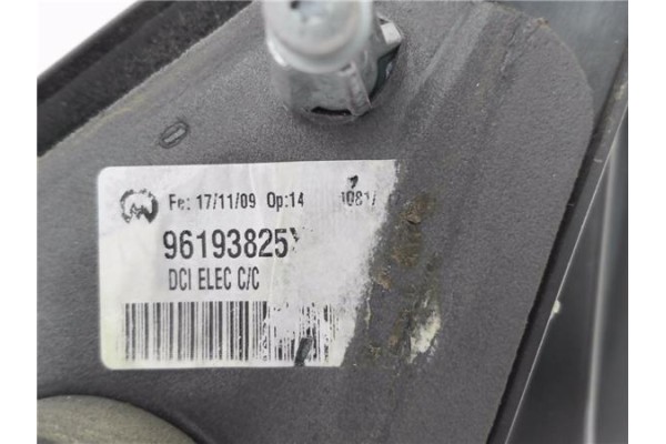 Recambio de retrovisor electrico derecho para peugeot partner combispace (5f) 1.6 hdi 75 referencia OEM IAM 96193825XT  