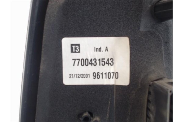 Recambio de retrovisor electrico derecho para renault scenic i (ja...) referencia OEM IAM 7700431543 9611070 