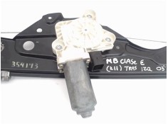 Recambio de mecanismo elevalunas trasero izquierdo para mercedes-benz clase e (bm 211) berlina referencia OEM IAM   