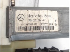 Recambio de mecanismo elevalunas trasero derecho para mercedes-benz clase a (bm 168) referencia OEM IAM A1688203242  A1687302246