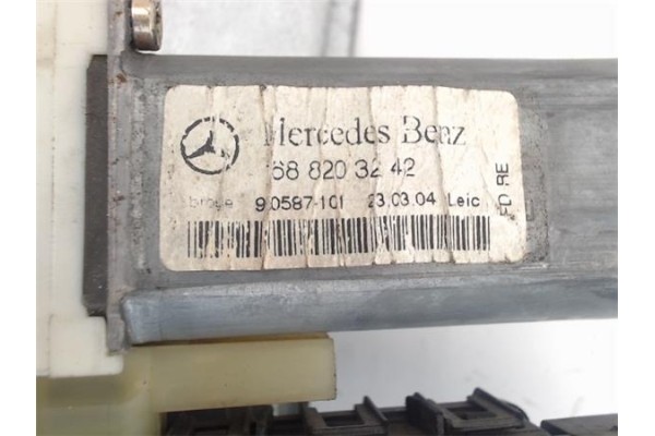 Recambio de mecanismo elevalunas trasero derecho para mercedes-benz clase a (bm 168) referencia OEM IAM A1688203242  A1687302246