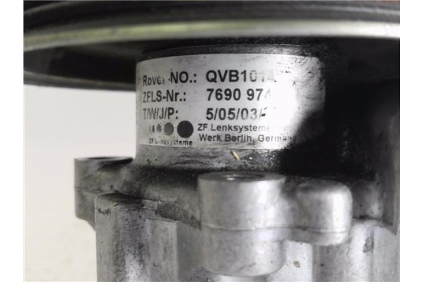 Recambio de bomba servodireccion para land rover freelander soft top 2.0 di referencia OEM IAM 7690974  