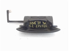 Recambio de maneta exterior delantero izquierda para peugeot 206 1.6 16v referencia OEM IAM 9101L2  