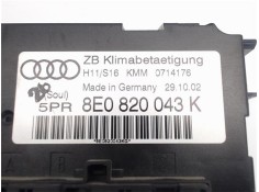 Recambio de mandos climatizador para audi a4 berlina (8e) referencia OEM IAM 8E0820043K  