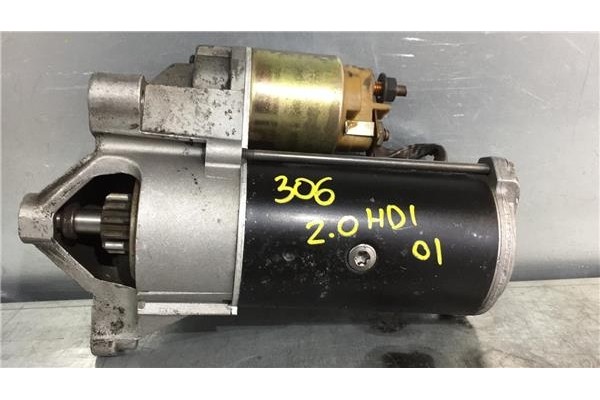 Recambio de motor arranque para peugeot 306 3/5 pt. / 4 pt. (s2) 2.0 hdi referencia OEM IAM 9827007180   Recambio de motor arranque para peugeot 306 3/5 pt. / 4 pt. (s2) 2.0 hdi referencia OEM IAM 9827007180