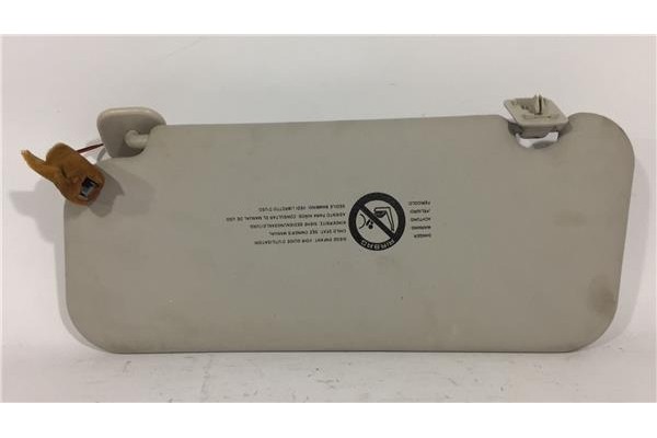 Recambio de parasol derecho para citroen c5 berlina (2001) 2.2 hdi exclusive [2,2 ltr. - 98 kw hdi fap cat (4hx / dw12ed4)] refe