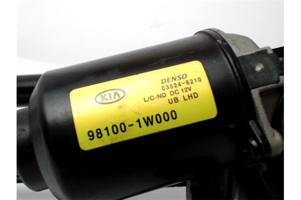 Recambio de motor limpiaparabrisas delantero para kia rio (ub) 1.2 basic referencia OEM IAM 981001W000 035248210  Recambio de motor limpiaparabrisas delantero para kia rio (ub) 1.2 basic referencia OEM IAM 981001W000 035248210