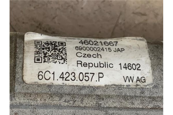 Recambio de cremallera direccion asistida para volkswagen polo v (6r1) 1.0 referencia OEM IAM 6C1423057P  