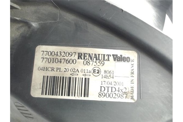 Recambio de faro delantero dcho para renault scenic i (ja...) referencia OEM IAM 7700432097 7701047600 