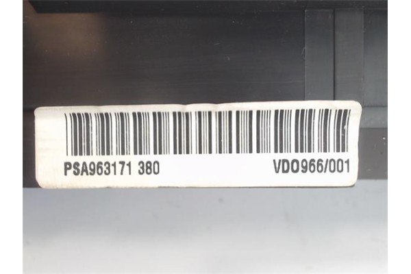 Recambio de cuadro completo para citroen xsara picasso referencia OEM IAM PSA963171380 VDO966/007 