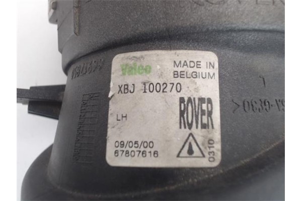 Recambio de faro antiniebla derecho para rover rover 400 (rt) referencia OEM IAM XBJ100270 67807616 XBJ105511 , ROVER | XBJ10551