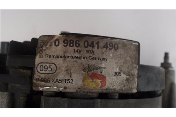 Recambio de alternador para skoda fabia (6y2/6y3) 1.9 tdi referencia OEM IAM 9860414910  