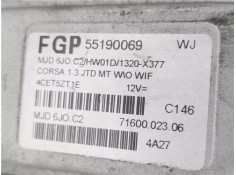 Recambio de centralita para opel corsa c 1.7 cdti referencia OEM IAM 55190069  