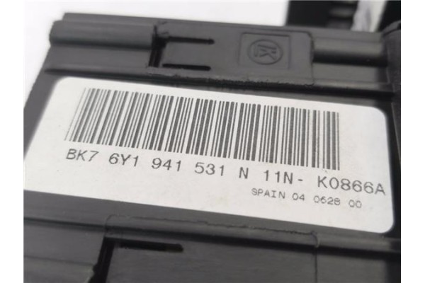 Recambio de mando de luces para skoda fabia (6y2/6y3) 1.9 tdi referencia OEM IAM 6Y1941531HJDY 6Y1941531N 