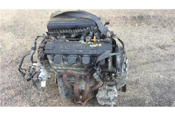 Recambio de motor completo para honda civic vii 1.6 referencia OEM IAM D16V1  