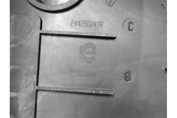 Recambio de recubrimiento bateria para renault grand scenic iv 1.2 tce referencia OEM IAM 244280249R P1000316A 