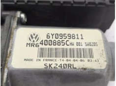 Recambio de motor elevalunas trasero izquierdo para skoda fabia (6y2/6y3) 1.9 tdi referencia OEM IAM 6Q0959811A 6Y0959811 