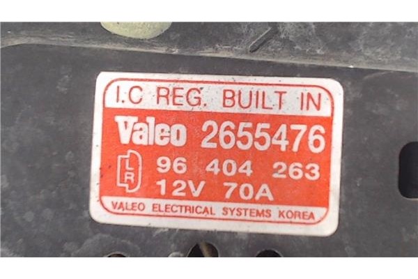 Recambio de alternador para daewoo kalos 1.2 se referencia OEM IAM 96652100  