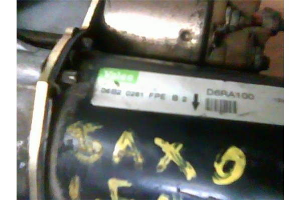 Recambio de motor arranque para citroen saxo 1.5 d referencia OEM IAM 5802E9 D6RA100 