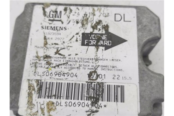 Recambio de centralita airbag para opel astra g fastback (f48_, f08_) referencia OEM IAM 24416703DL 5WK4 2977 