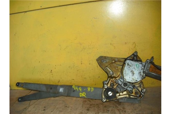 Recambio de mecanismo elevalunas delantero derecho para porsche 944 2.5 básico coupe referencia OEM IAM 477837442A  