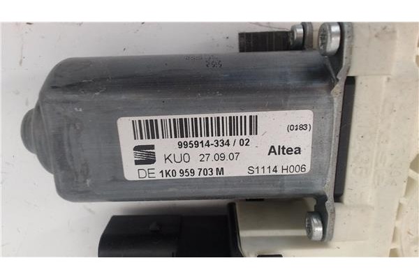 Recambio de mecanismo elevalunas trasero izquierdo para seat altea xl (5p5) 1.9 tdi referencia OEM IAM 1K0959703AESE1 9959143340