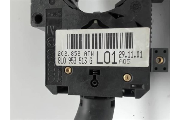 Recambio de mando intermitencia para audi a3 (8l)(1996) 1.6 ambiente [1,6 ltr. - 75 kw] referencia OEM IAM 8L0953513G 202852ATW 