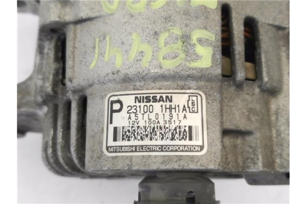 Recambio de alternador para nissan micra iv (k13k/kk) 1.2 acenta referencia OEM IAM 231001HH1A  