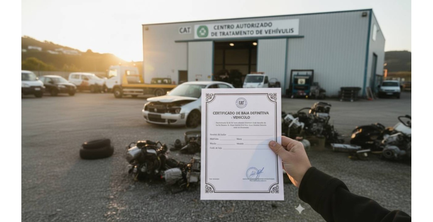 Como conseguir el Certificado de baja del coche